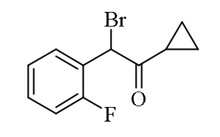 2-Bromo-2-(2-fluorophenyl)-1-cyclopropylethanone